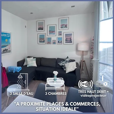 Chalet Basque 6 Couchages Centre Ville Biarritz Exterior foto